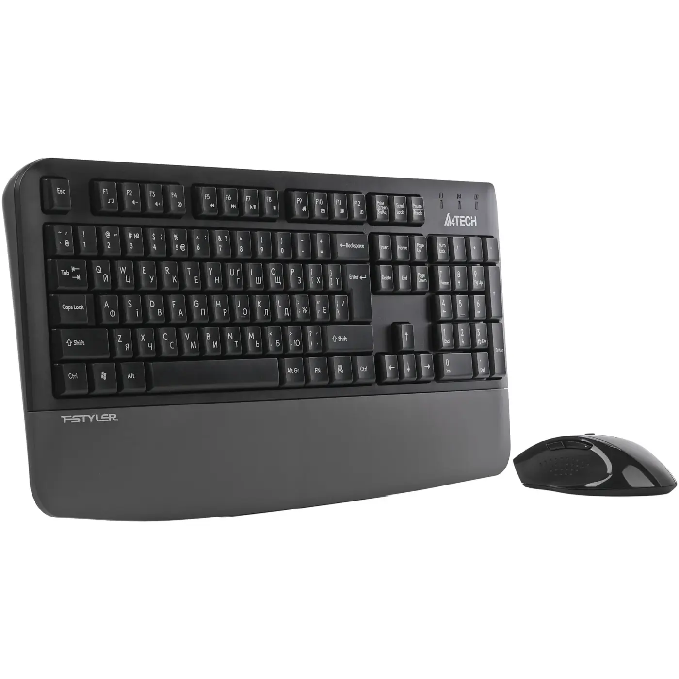 Купить Комплект клавиатура и мышь A4Tech Fstyler FG2500S Plus Grey - фото 3