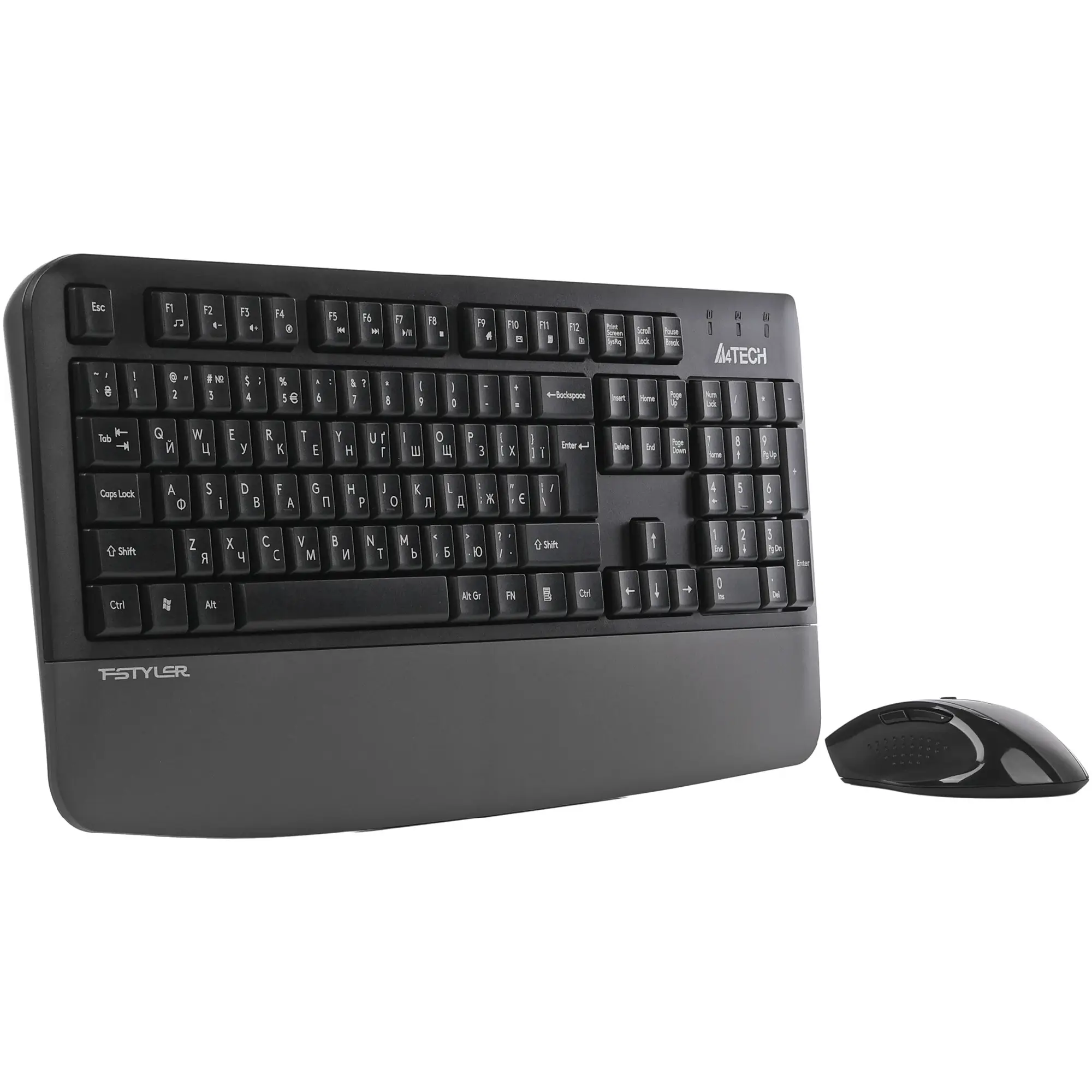 Купить Комплект клавиатура и мышь A4Tech Fstyler FG2500S Plus Grey - фото 3