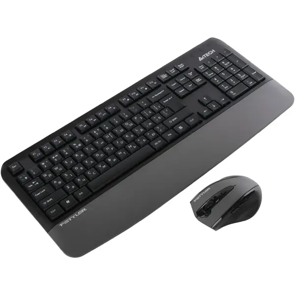 Купить Комплект клавиатура и мышь A4Tech Fstyler FG2500S Plus Grey - фото 4