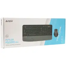Купить Комплект клавиатура и мышь A4Tech Fstyler FG2500S Plus Grey - фото 8