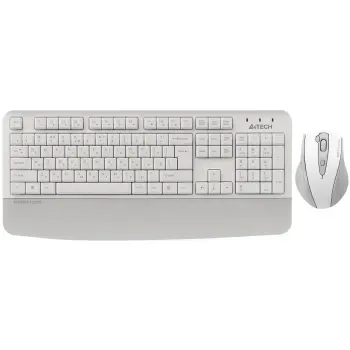 Купить Комплект клавиатура и мышь A4Tech Fstyler FG2500S Plus White - фото 1