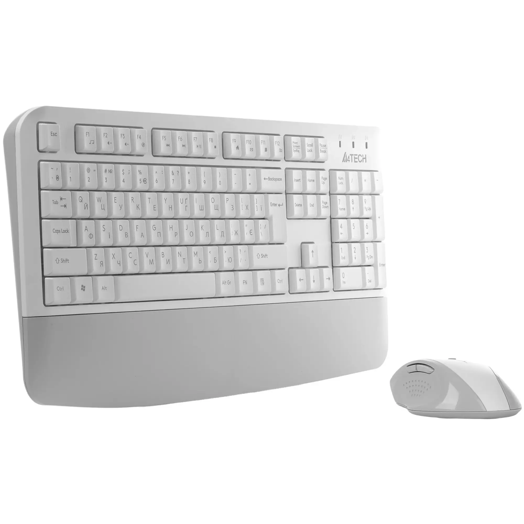 Купить Комплект клавиатура и мышь A4Tech Fstyler FG2500S Plus White - фото 3