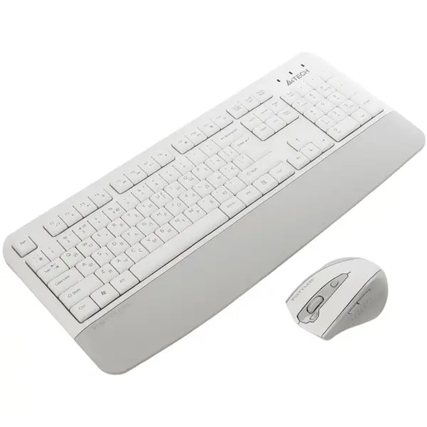 Купить Комплект клавиатура и мышь A4Tech Fstyler FG2500S Plus White - фото 4