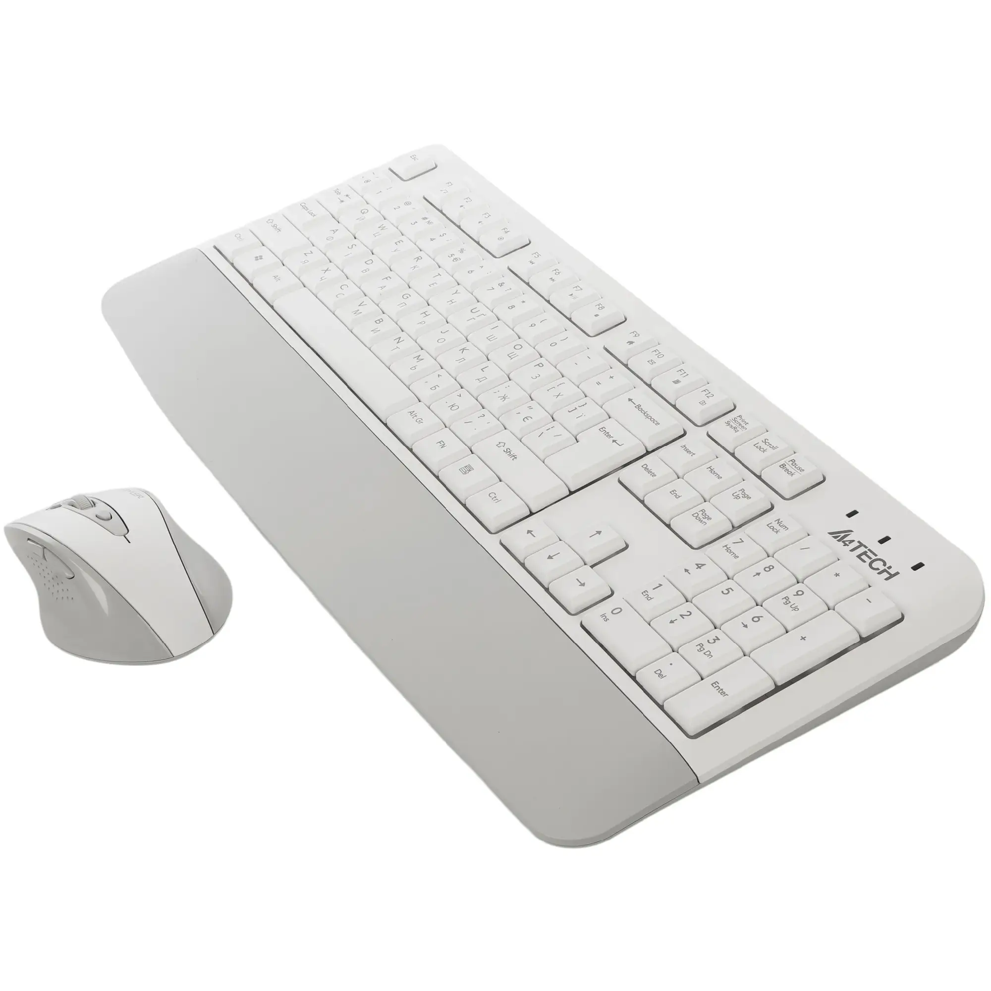 Купить Комплект клавиатура и мышь A4Tech Fstyler FG2500S Plus White - фото 5