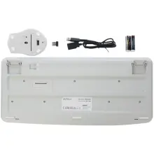 Купить Комплект клавиатура и мышь A4Tech Fstyler FG2500S Plus White - фото 7