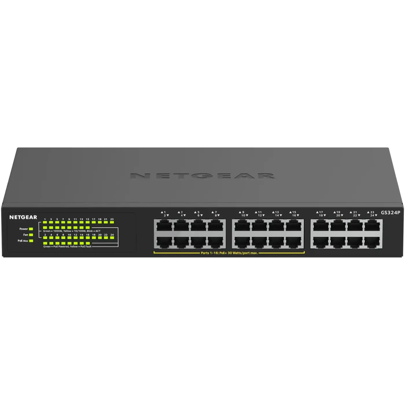 Купити Комутатор Netgear GS324P-100EUS - фото 1