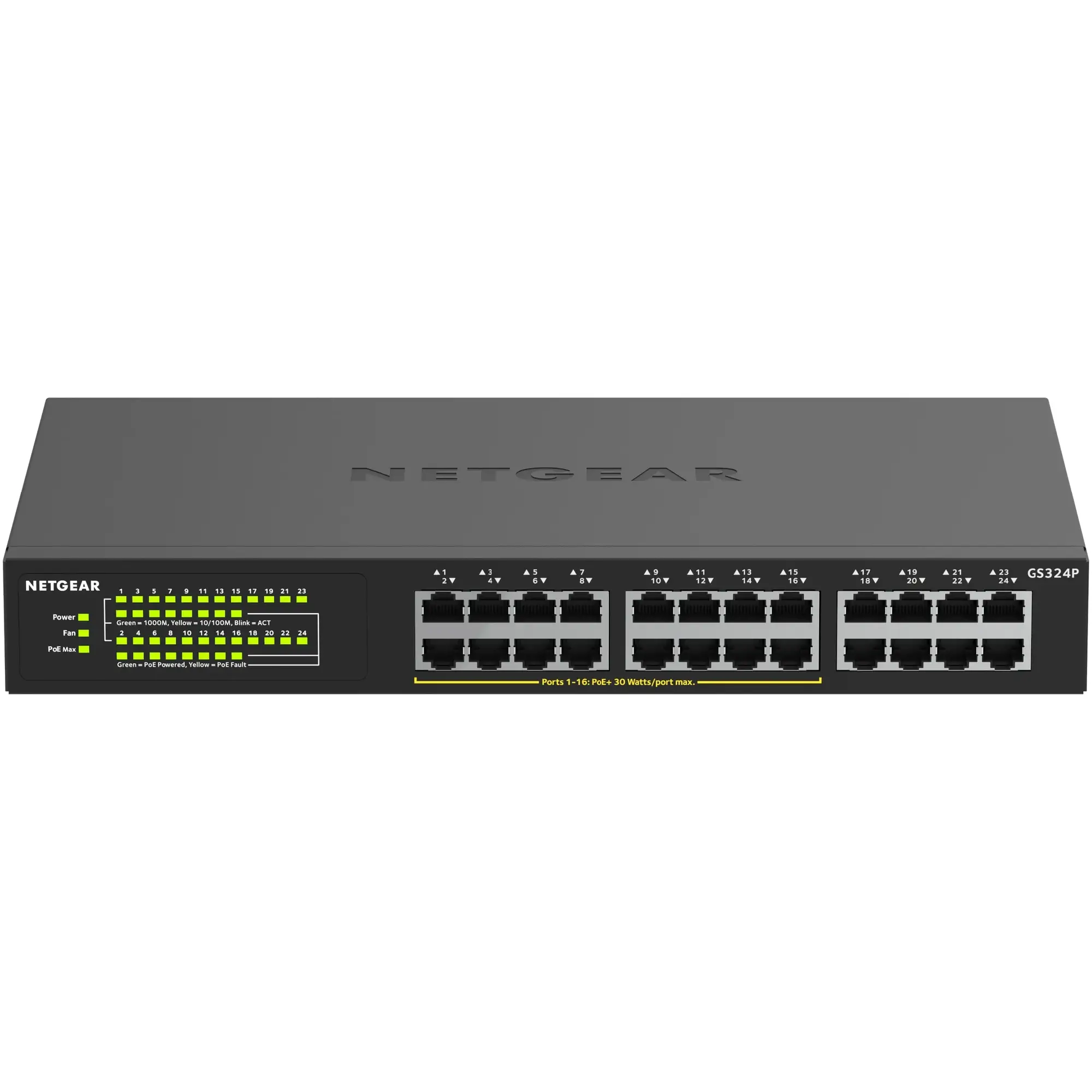 Купити Комутатор Netgear GS324P-100EUS - фото 1