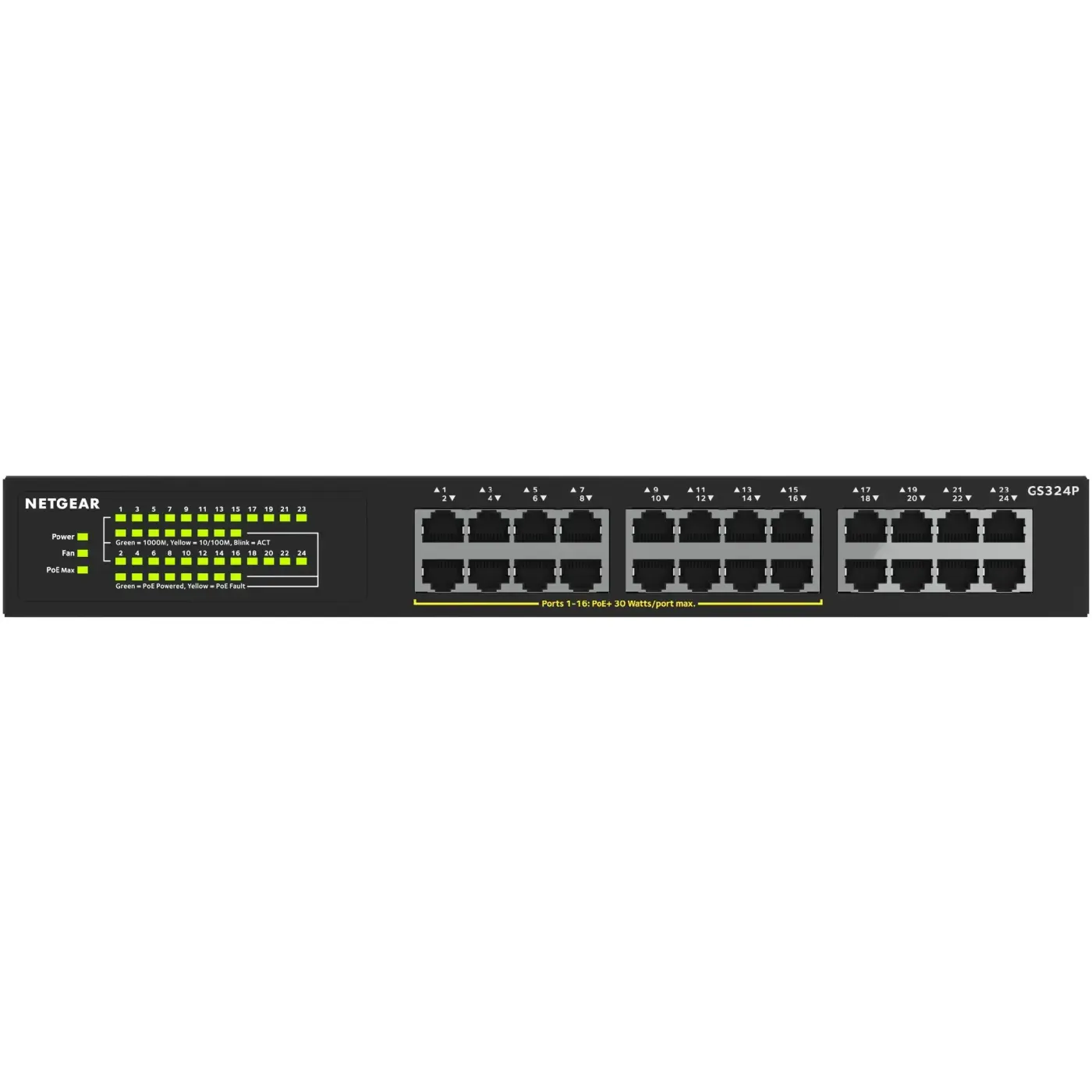 Купити Комутатор Netgear GS324P-100EUS - фото 5