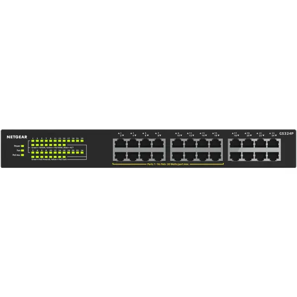Купити Комутатор Netgear GS324P-100EUS - фото 5