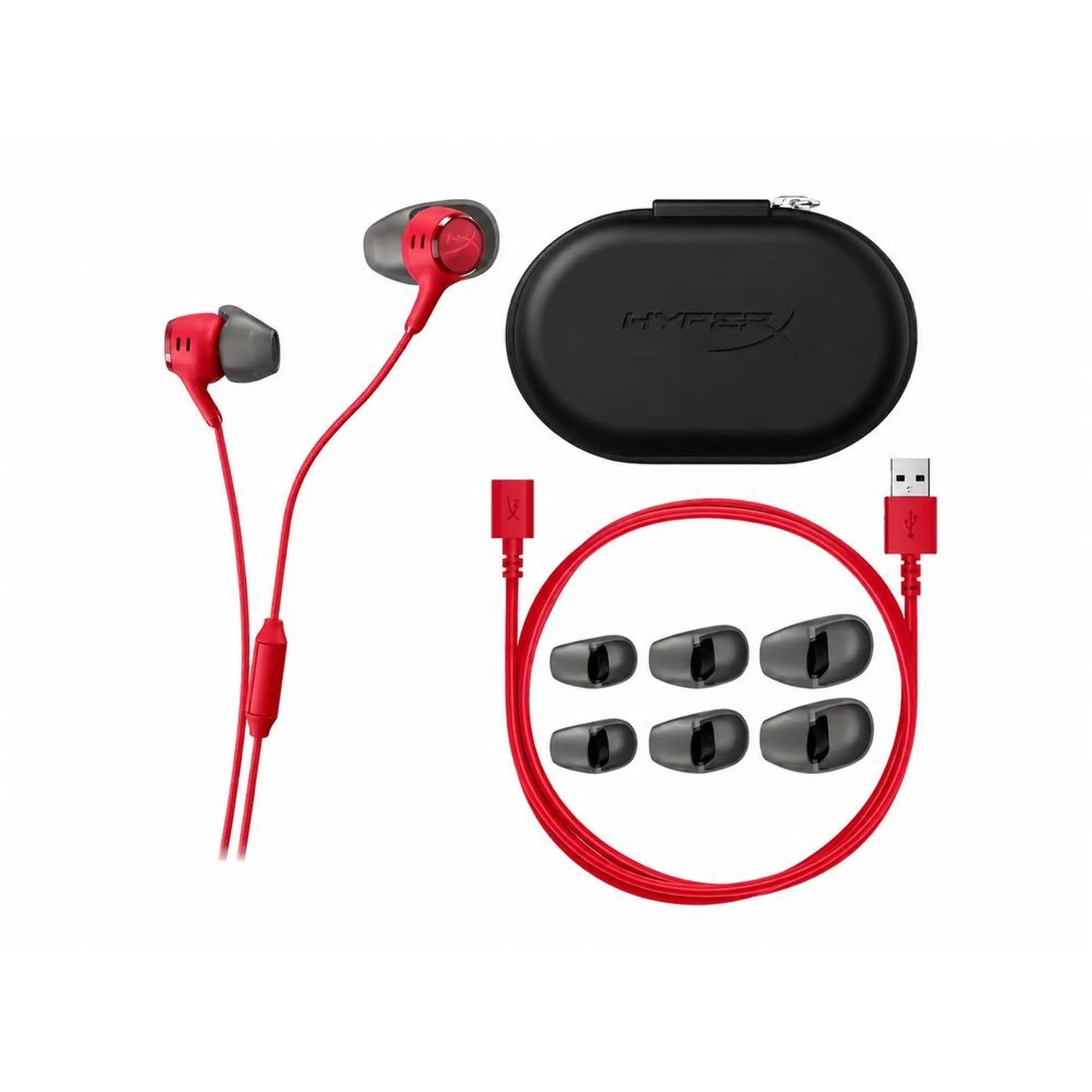 Купить Наушники HyperX Cloud Earbuds III S Wired Red (BN7S2AA) - фото 4
