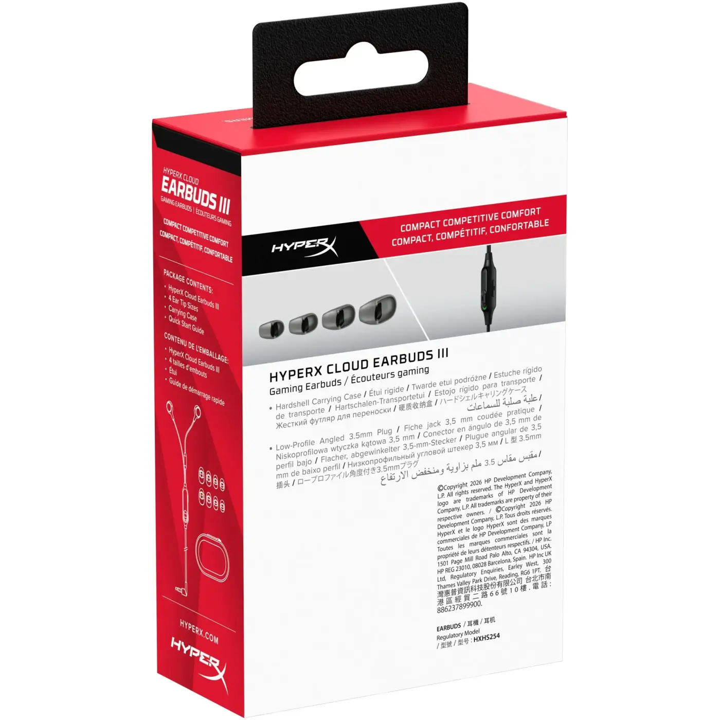 Купить Наушники HyperX Cloud Earbuds III Wired Black (BN7R9AA) - фото 8