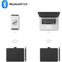 Купити Графічний планшет Huion Inspiroy Frego S Black (L-310) - фото 8