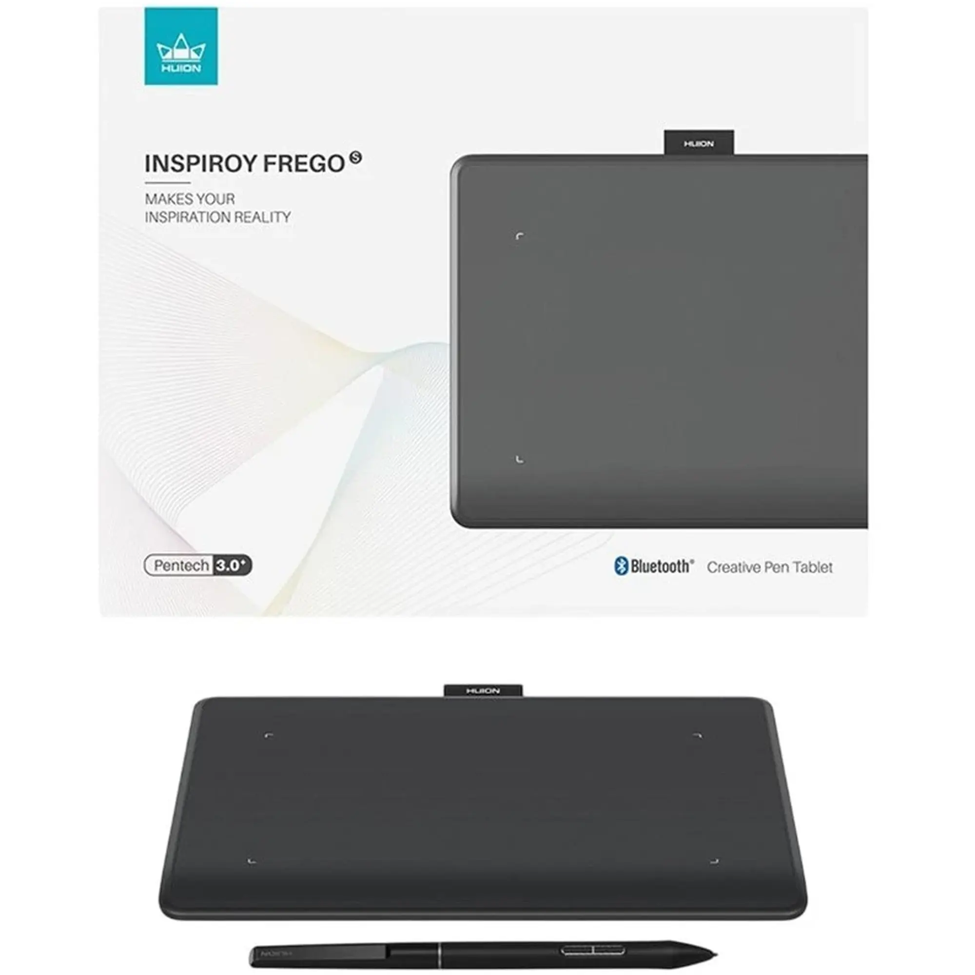 Купити Графічний планшет Huion Inspiroy Frego S Black (L-310) - фото 9