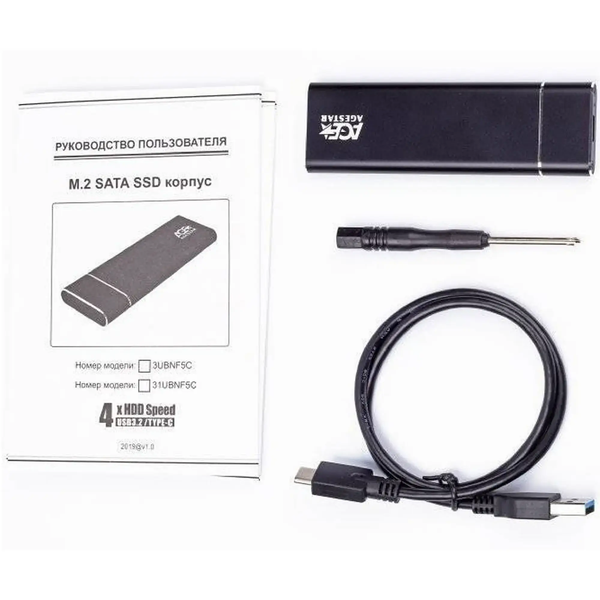 Купить Внешний карман Agestar 3UBNF5C 2.5" SATA USB-C - фото 3