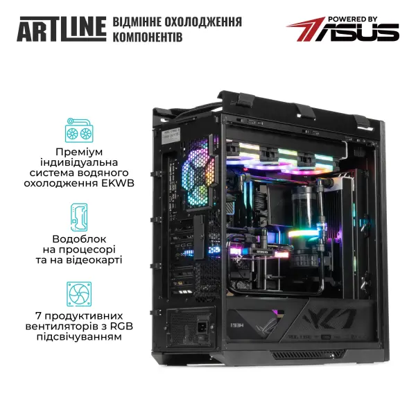Купити Комп'ютер ARTLINE Overlord Noir P99 Windows 11 Pro (P99v116Win) - фото 5