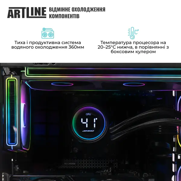 Купить Компьютер ARTLINE Gaming Y40BLACK Windows 11 Pro (Y40BLACKv19) - фото 6