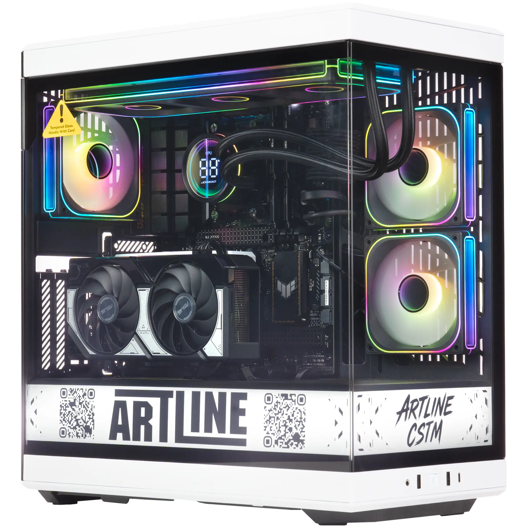 Купить Компьютер ARTLINE Gaming Y40BLACK-WHITE Windows 11 Pro (Y40BLACK-WHITEv20) - фото 2