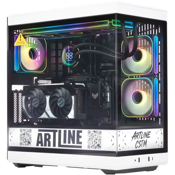 Купить Компьютер ARTLINE Gaming Y40BLACK-WHITE Windows 11 Pro (Y40BLACK-WHITEv28) - фото 2