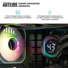 Купить Компьютер ARTLINE Gaming Y40BLACK-WHITE Windows 11 Pro (Y40BLACK-WHITEv28) - фото 6