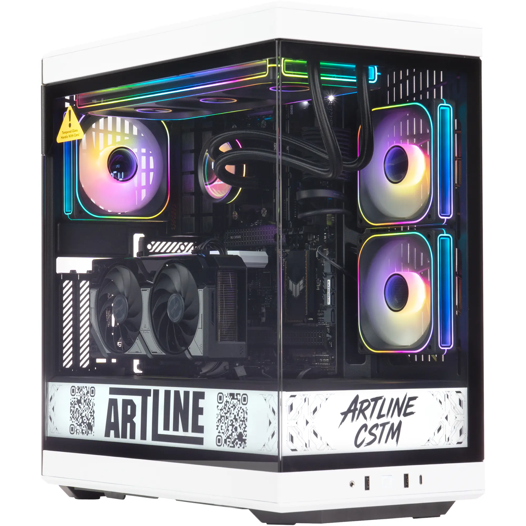 Купить Компьютер ARTLINE Gaming Y40BLACK-WHITE Windows 11 Pro (Y40BLACK-WHITEv37) - фото 1