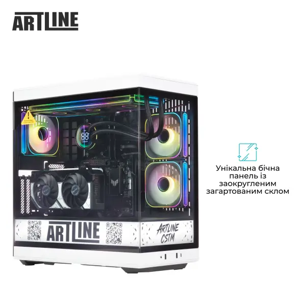 Купить Компьютер ARTLINE Gaming Y40BLACK-WHITE Windows 11 Pro (Y40BLACK-WHITEv38) - фото 5
