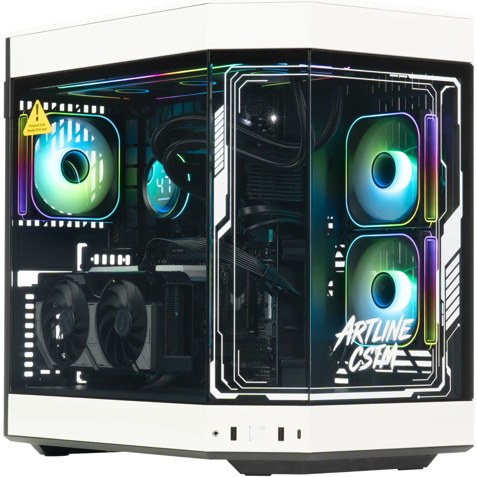 Купить Компьютер ARTLINE Gaming Y60BLACK-WHITE (Y60BLACK-WHITEv65) - фото 2