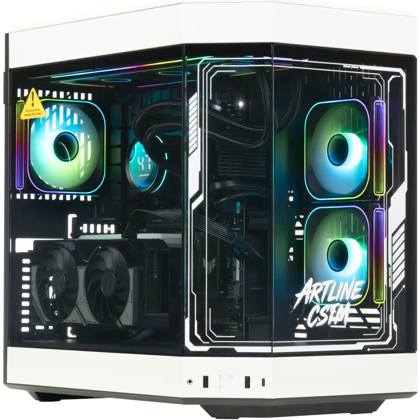 Купить Компьютер ARTLINE Gaming Y60BLACK-WHITE (Y60BLACK-WHITEv67) - фото 2