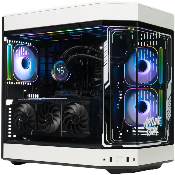 Купить Компьютер ARTLINE Gaming Y60BLACK-WHITE (Y60BLACK-WHITEv70) - фото 2