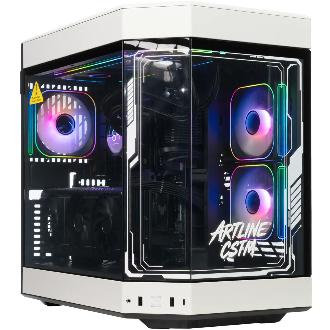 Купити Комп'ютер ARTLINE Gaming Y60BLACK-WHITE (Y60BLACK-WHITEv71) - фото 1