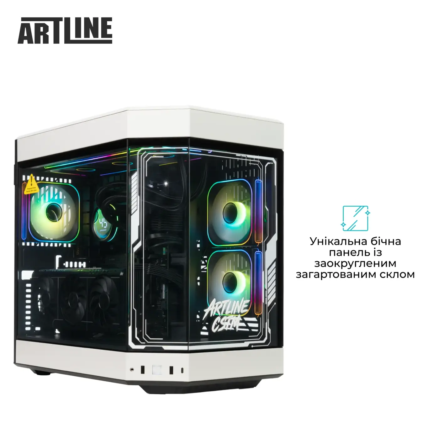 Купити Комп'ютер ARTLINE Gaming Y60BLACK-WHITE (Y60BLACK-WHITEv76) - фото 5
