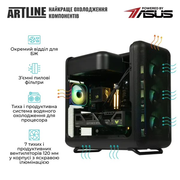 Купить Компьютер ARTLINE Gaming X50 Windows 11 Pro (X50v214Win) - фото 5