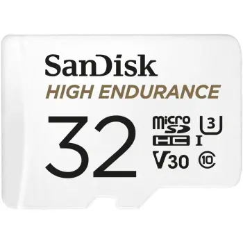 Купить Карта памяти SanDisk microSD 32GB C10 UHS-I U3 V30 R100/W40MB/s High Endurance (SDSQQNR-032G-GN6IA) - фото 1