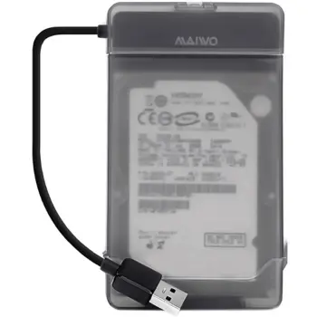 Купити Зовнішня кишеня Maiwo K104-U3S Black - фото 1