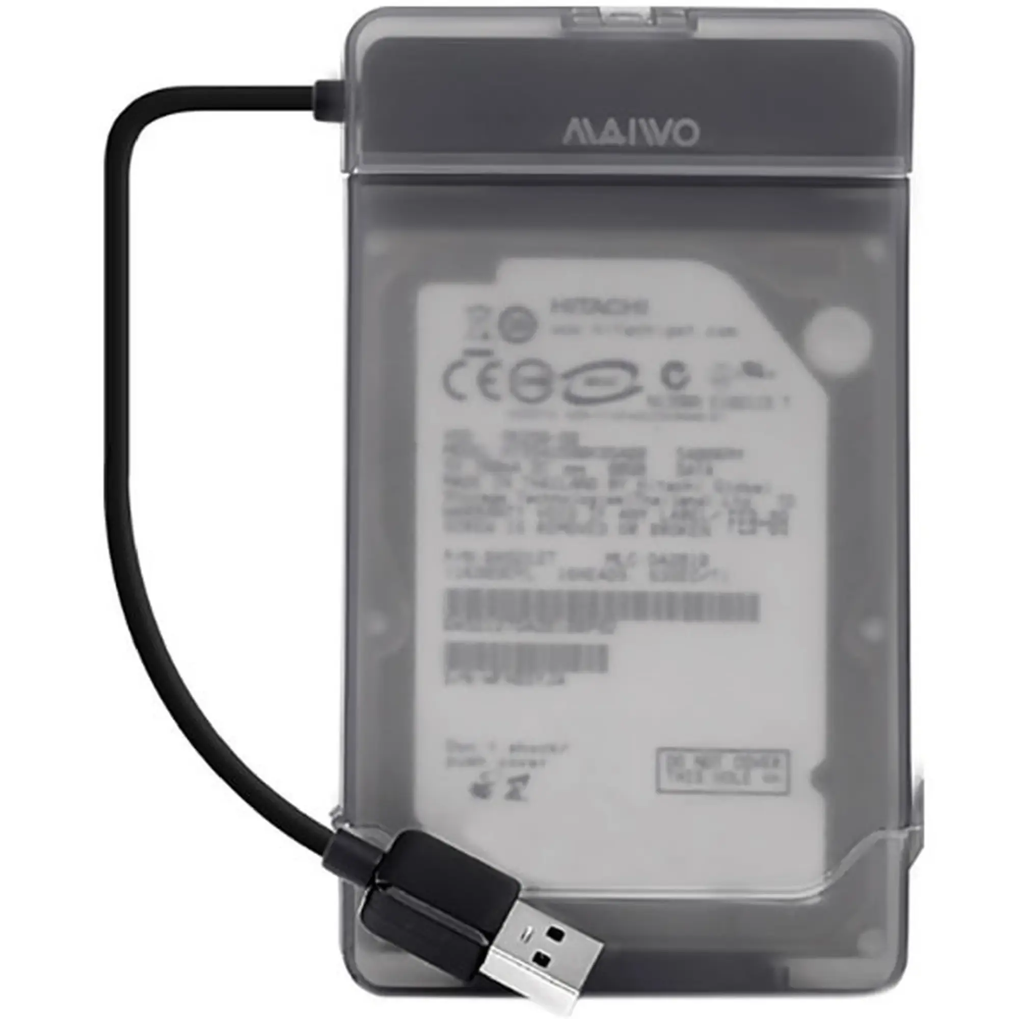 Купити Зовнішня кишеня Maiwo K104-U3S Black - фото 1