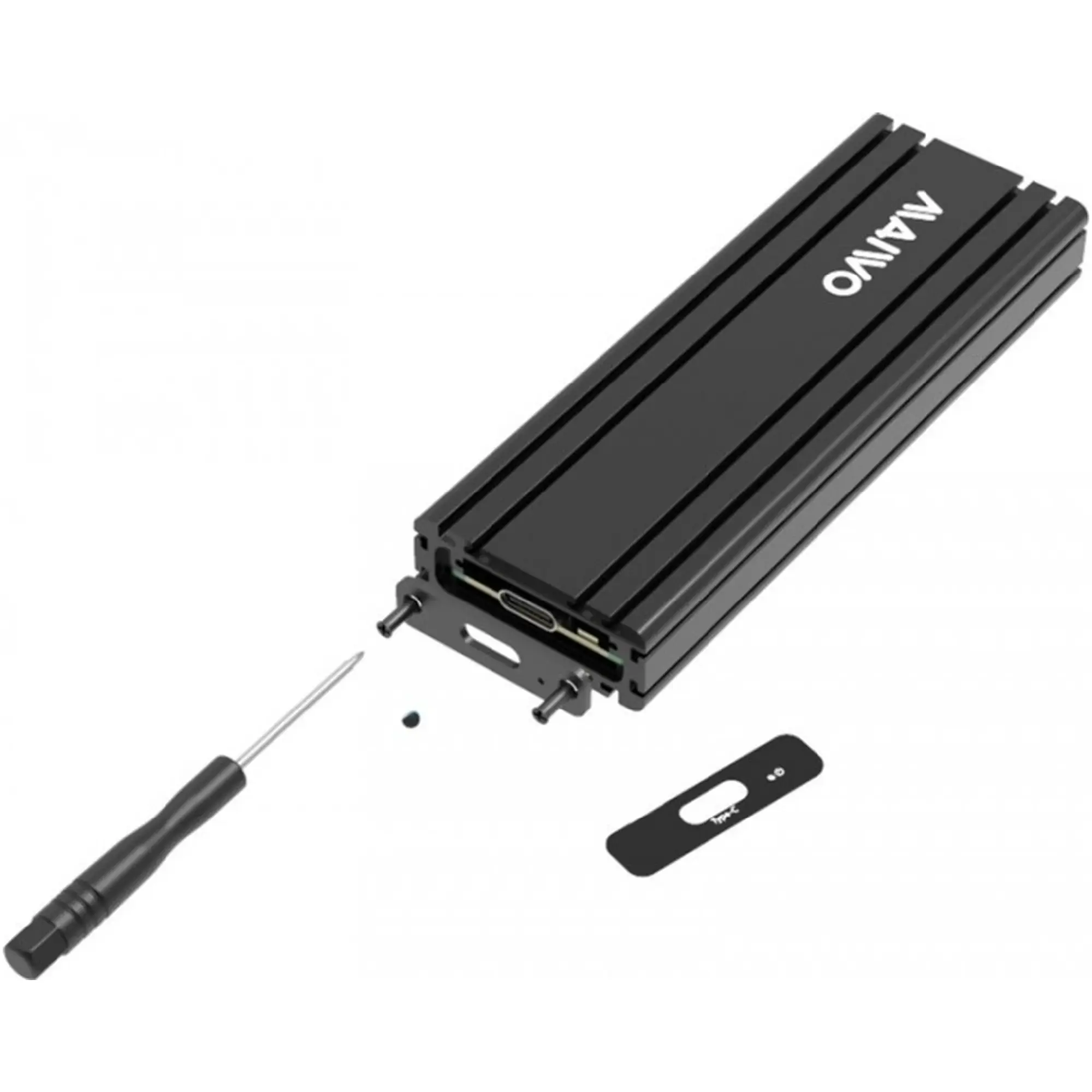 Купити Зовнішня кишеня Maiwo M.2 SSD NVMe (PCIe) USB3.1 GEN2 Type-C (K1686P) - фото 4