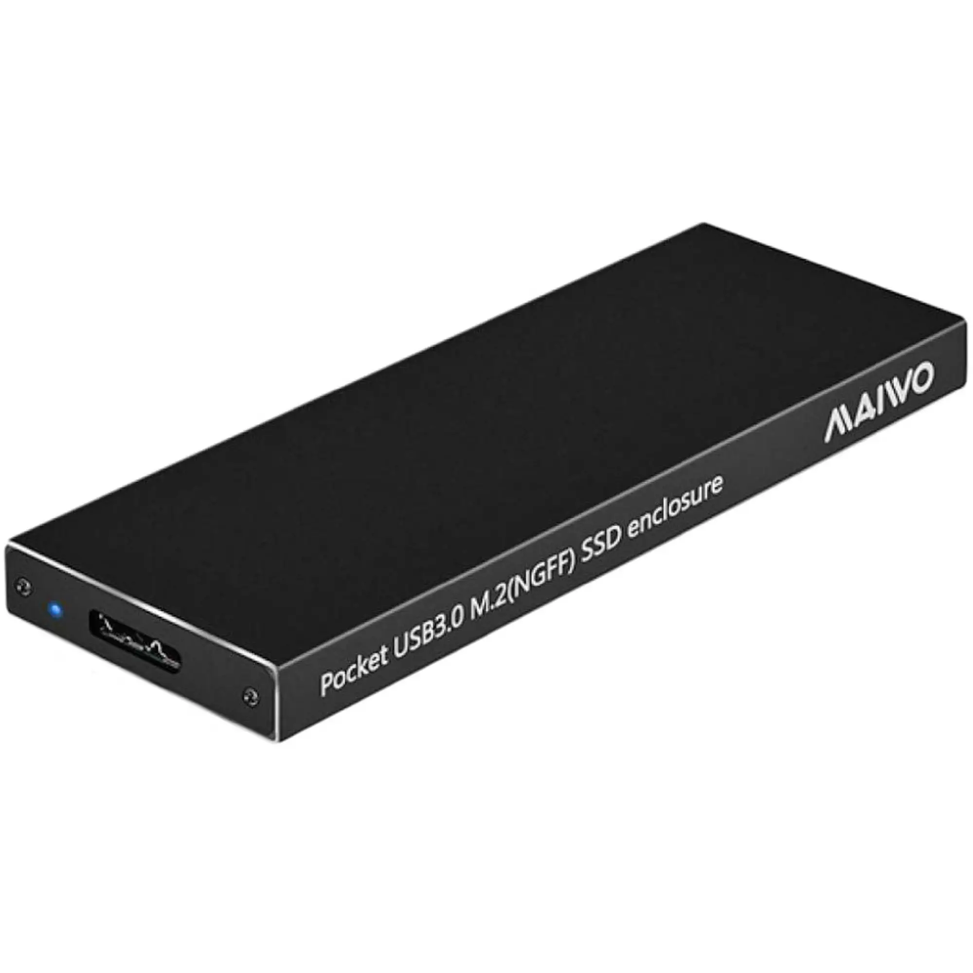 Купити Зовнішня кишеня Maiwo для SSD 1.8" M.2 (NGFF) USB 3.0 (K16N black) - фото 1