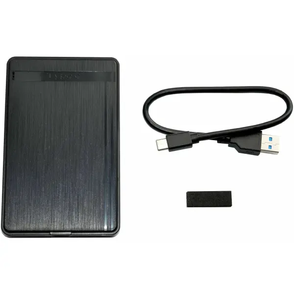 Купити Зовнішня кишеня Dynamode 2.5" SATA/SSD HDD - USB 3.1 Type-C (DM-CAD-25317C) - фото 5