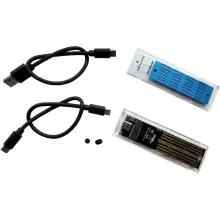 Купити Зовнішня кишеня Dynamode M.2 SSD NVMe/SATA combo USB3.2 GEN2 Type-C (DM-CAD-SSD09) - фото 4