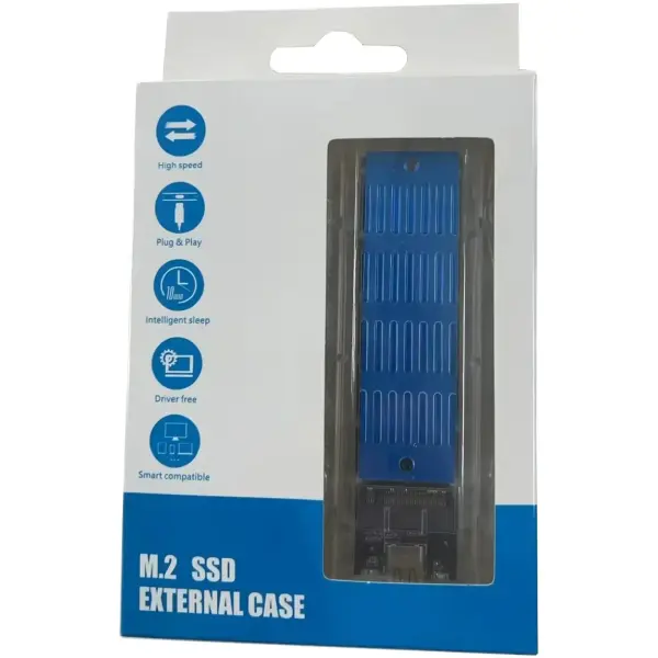 Купити Зовнішня кишеня Dynamode M.2 SSD NVMe/SATA combo USB3.2 GEN2 Type-C (DM-CAD-SSD09) - фото 5