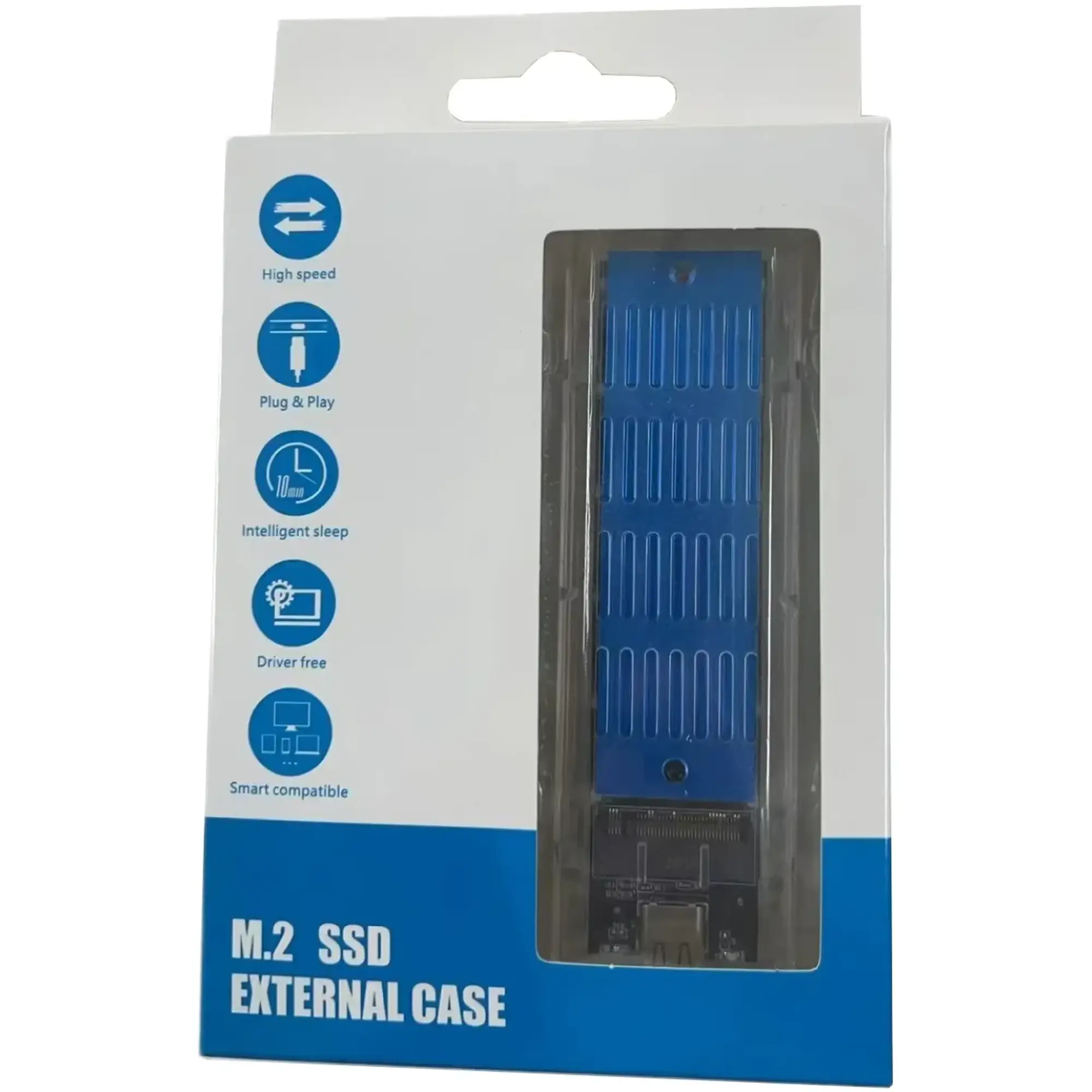 Купити Зовнішня кишеня Dynamode M.2 SSD NVMe/SATA combo USB3.2 GEN2 Type-C (DM-CAD-SSD09) - фото 5