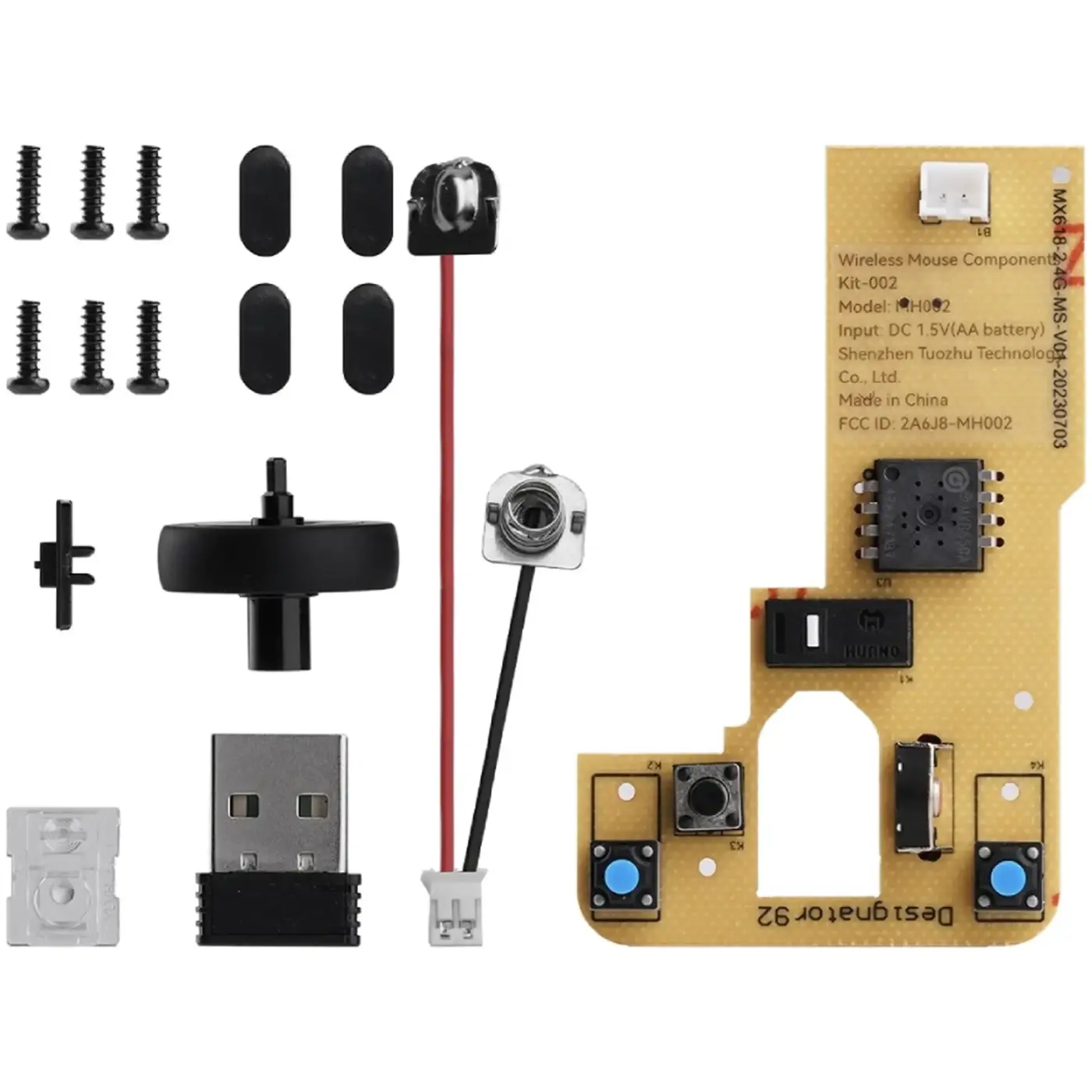 Купить Набор (Wireless Mouse Components Kit 002) для сборки беспроводной мыши (MH002) - фото 1