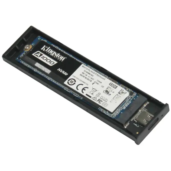Купити Зовнішня кишеня Agestar 31UBVS6C SSD NVMe/SATA USB-C Black - фото 3