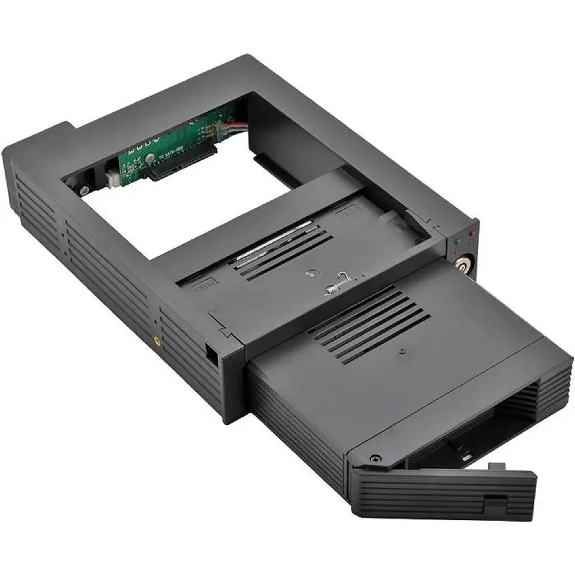 Купити Кишеня AgeStar 5.25" для HDD 3.5" SATA SMRP-K-1F Black - фото 2