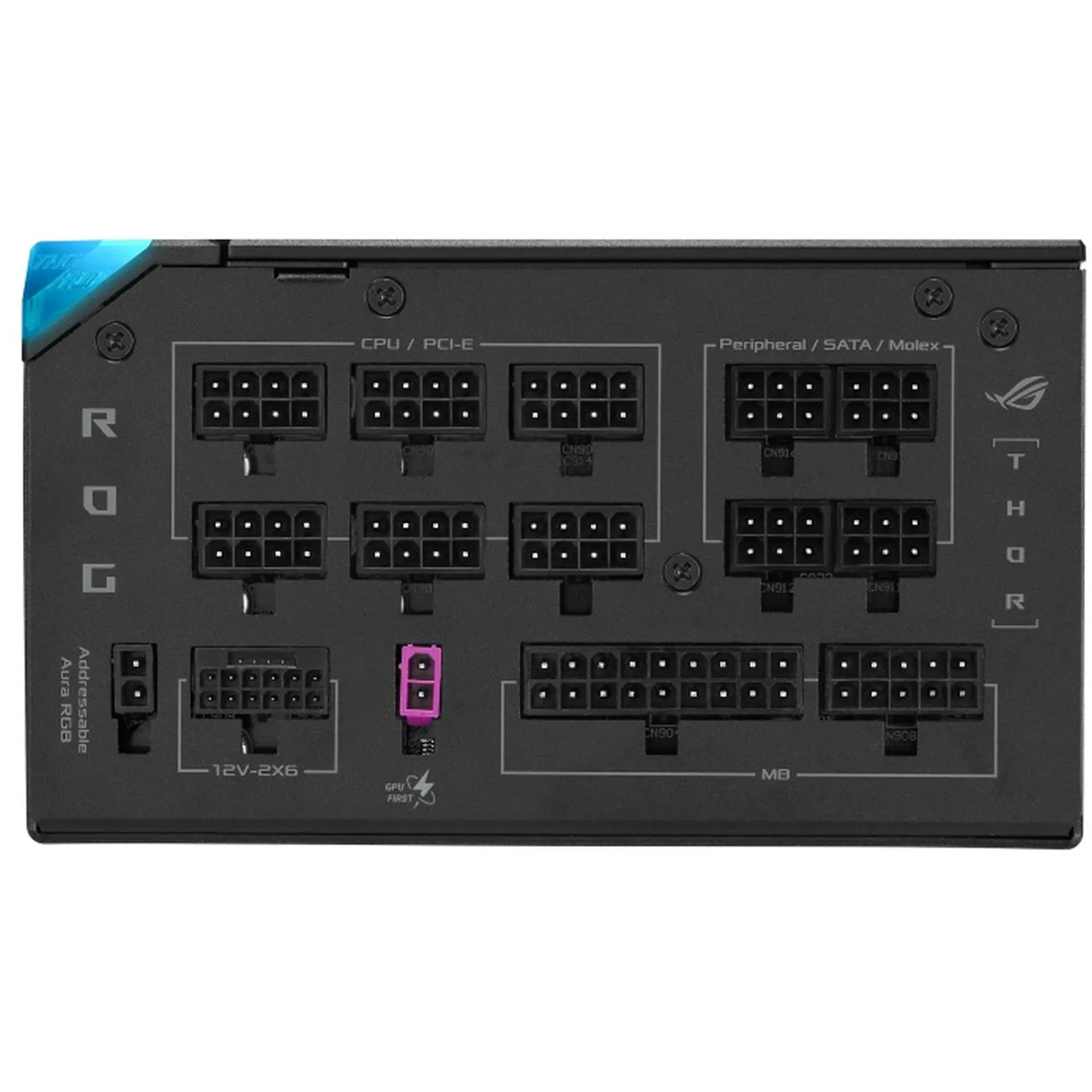 Купить Блок питания ASUS ROG Thor 1200W Platinum III ROG Equalizer (90YE00V7-B0NA00) - фото 9