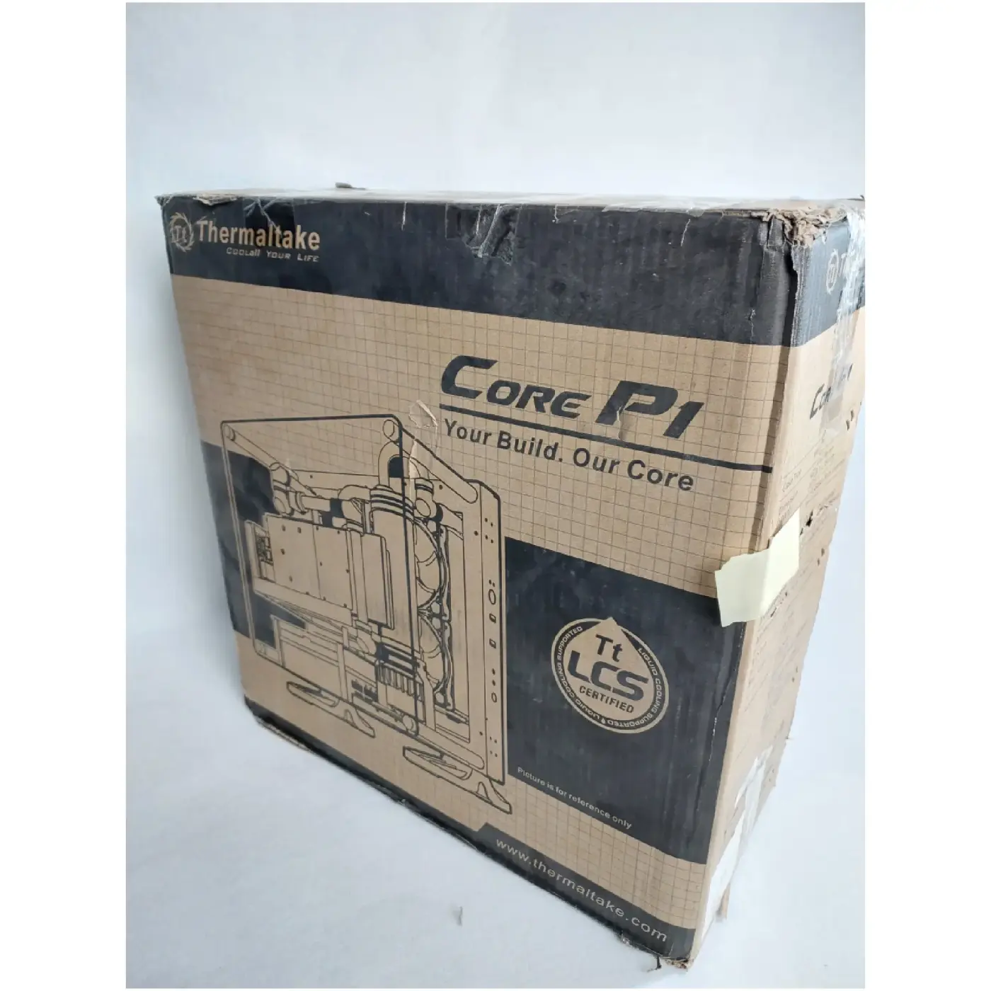 Купить Уценка Корпус Thermaltake Core P1 TG Black (CA1H900T1WN00AD000852) - фото 4