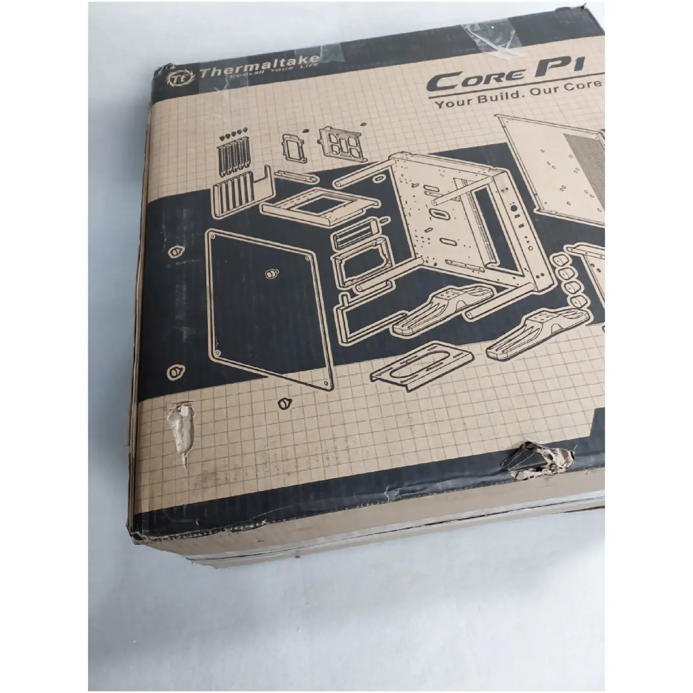 Купить Уценка Корпус Thermaltake Core P1 TG Black (CA1H900T1WN00AD000852) - фото 6