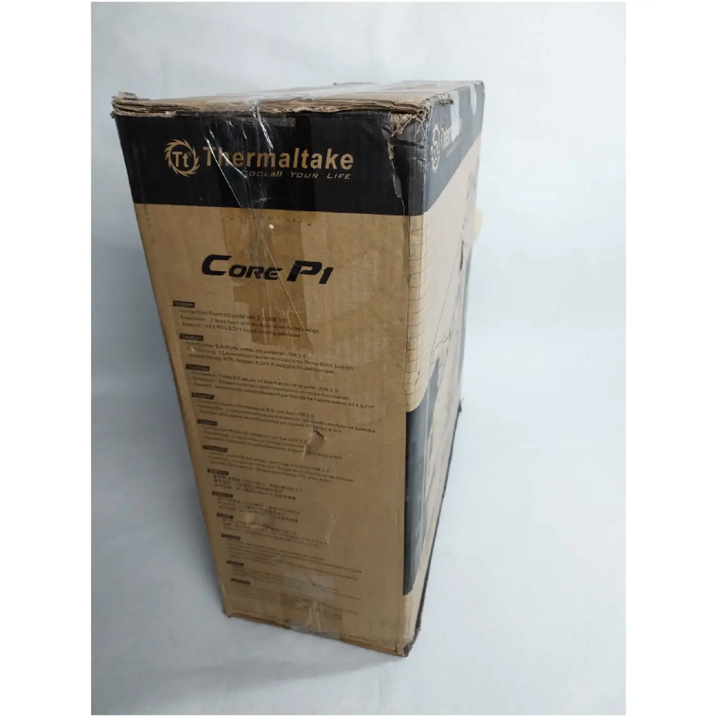 Купить Уценка Корпус Thermaltake Core P1 TG Black (CA1H900T1WN00AD000852) - фото 7