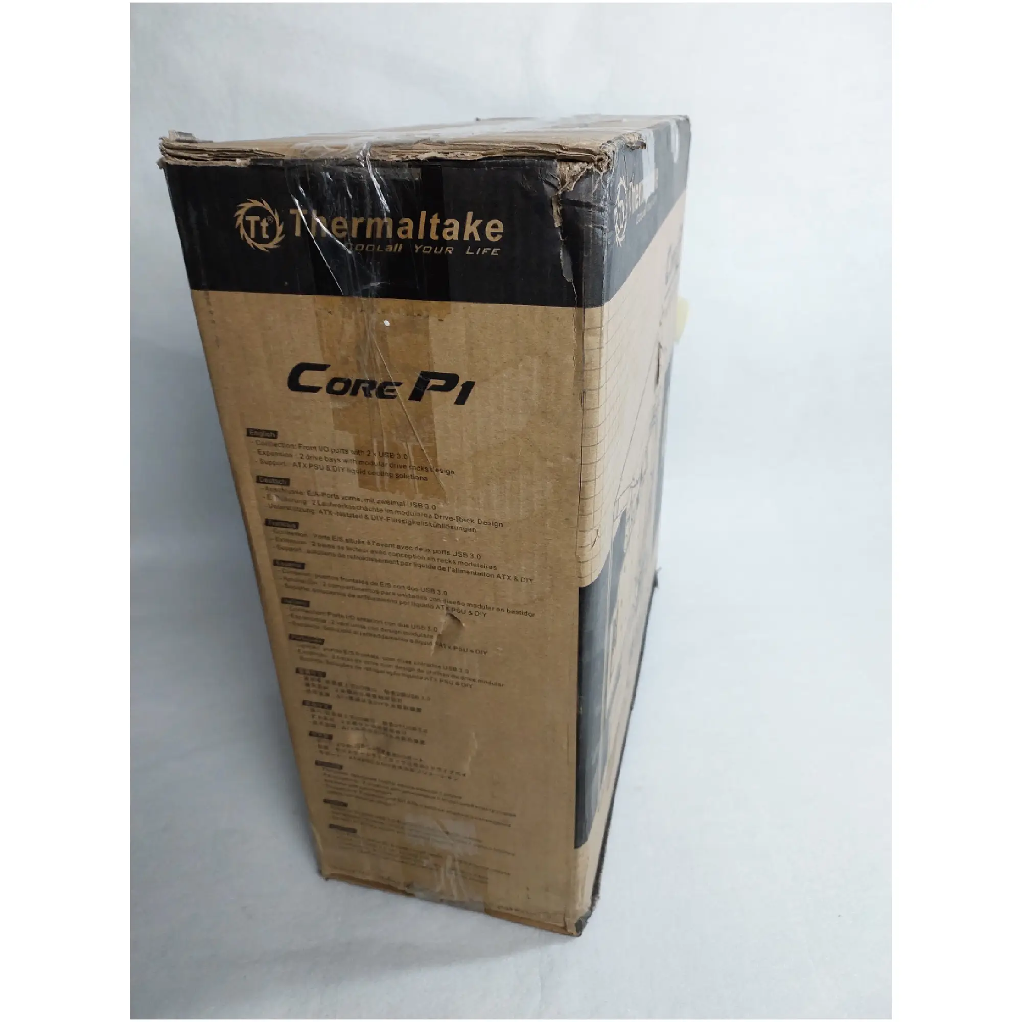 Купить Уценка Корпус Thermaltake Core P1 TG Black (CA1H900T1WN00AD000852) - фото 7