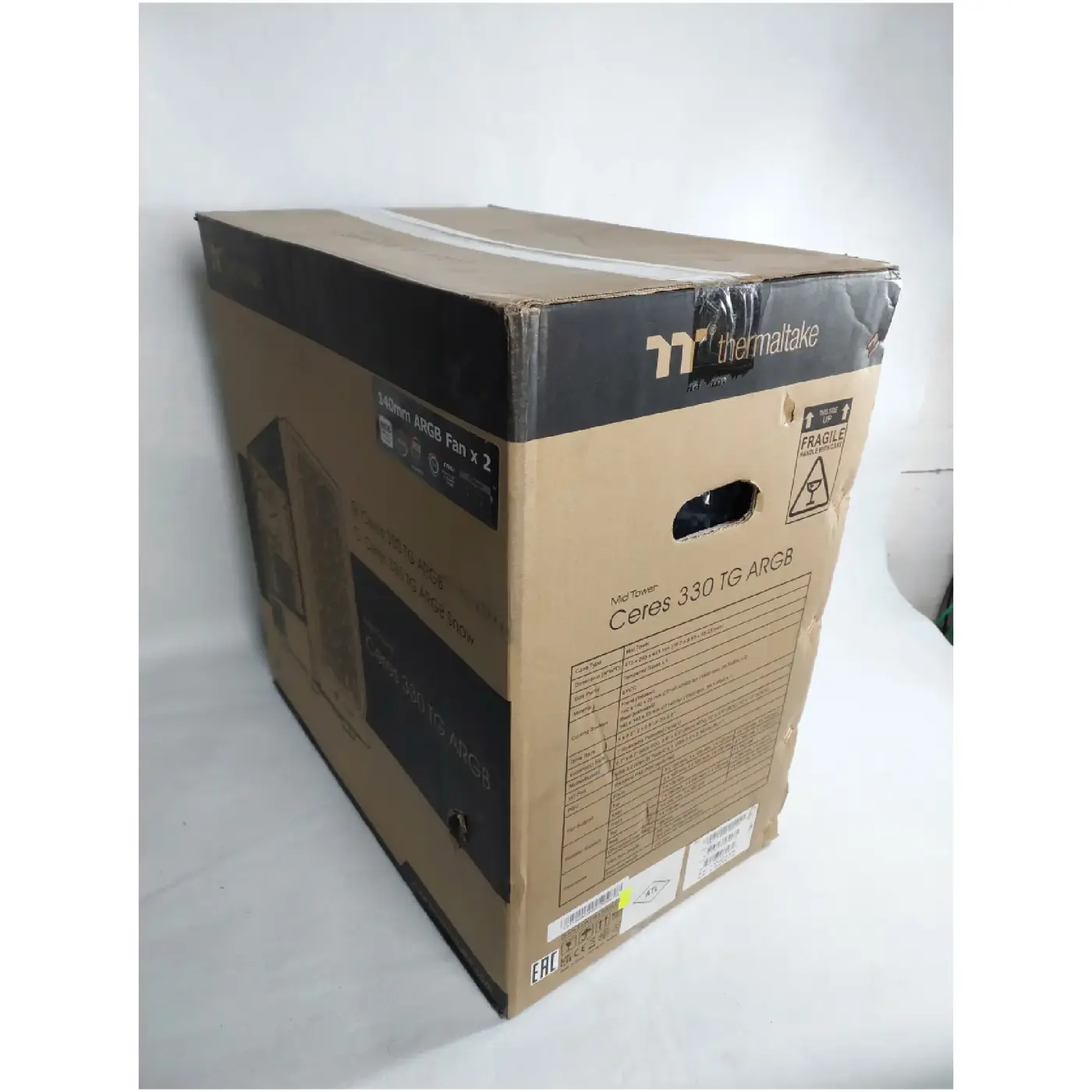 Купити Уцінка Корпус Thermaltake Ceres 330 TG ARGB Black (CA1Y200M1WN01PV000788) - фото 8