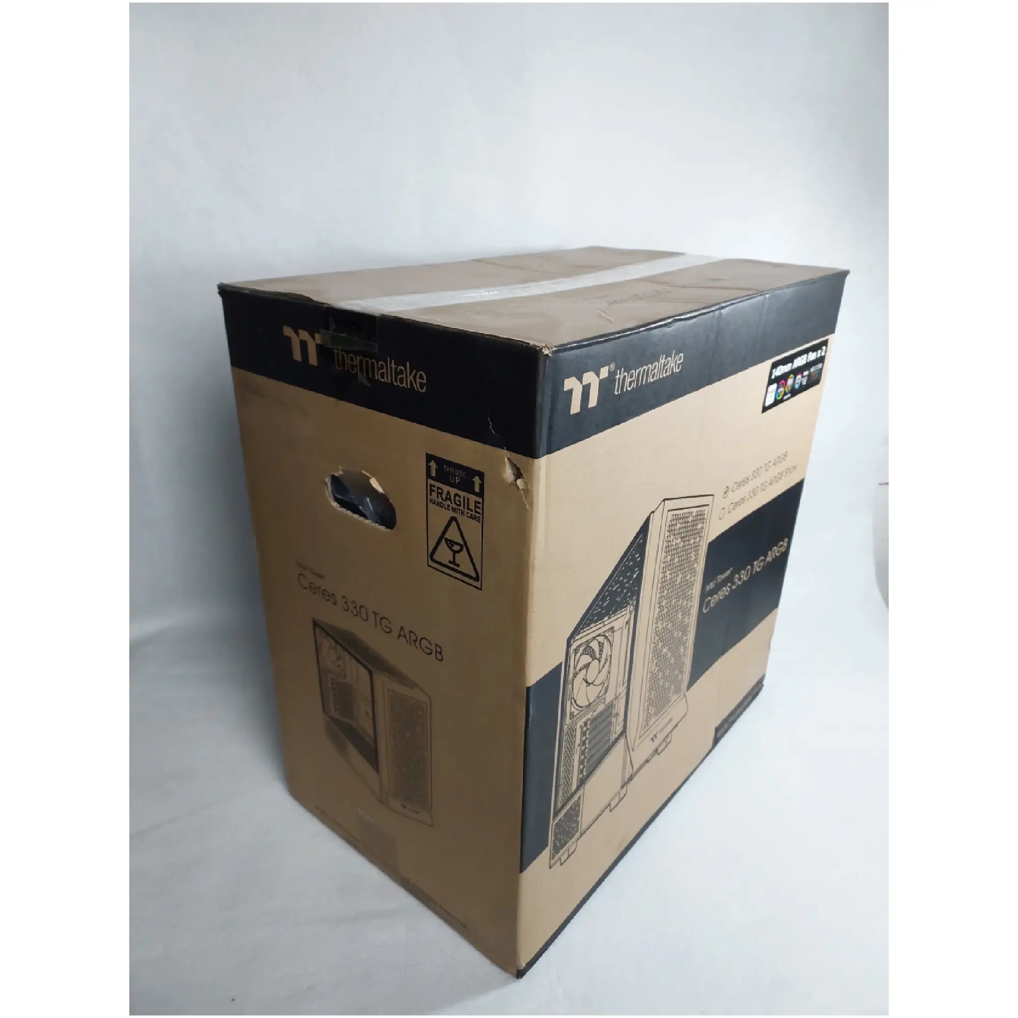Купити Уцінка Корпус Thermaltake Ceres 330 TG ARGB Black (CA1Y200M1WN01PV000430) - фото 8